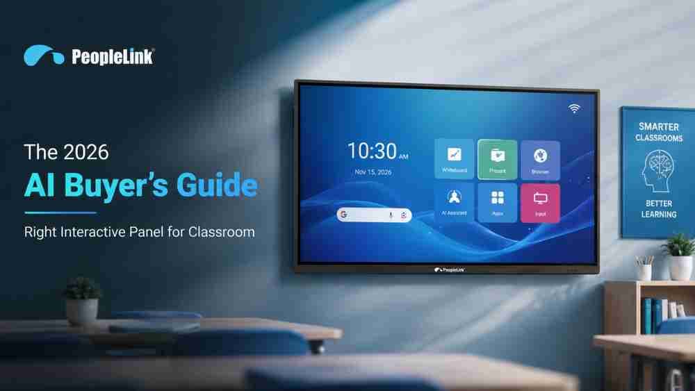 PeopleLink Interactive Flat Panel Price in India (2026) | Features, Specifications & Best Dealer for Online Educators