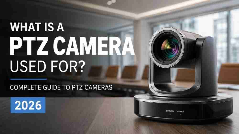 What Is a PTZ Camera Used For? Complete Guide