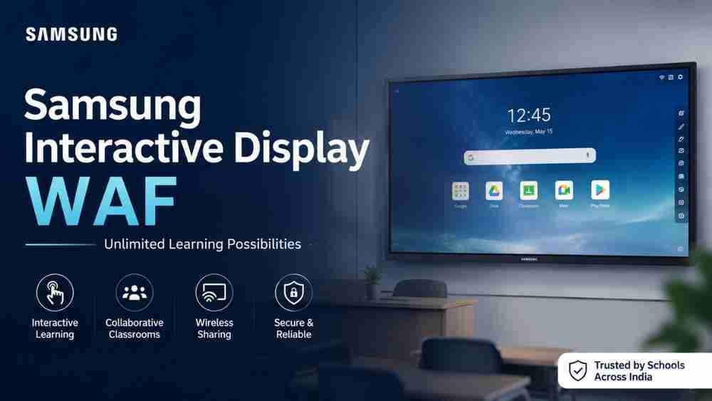 Best Samsung Interactive Flat Panel for Teaching | Samsung WAF
