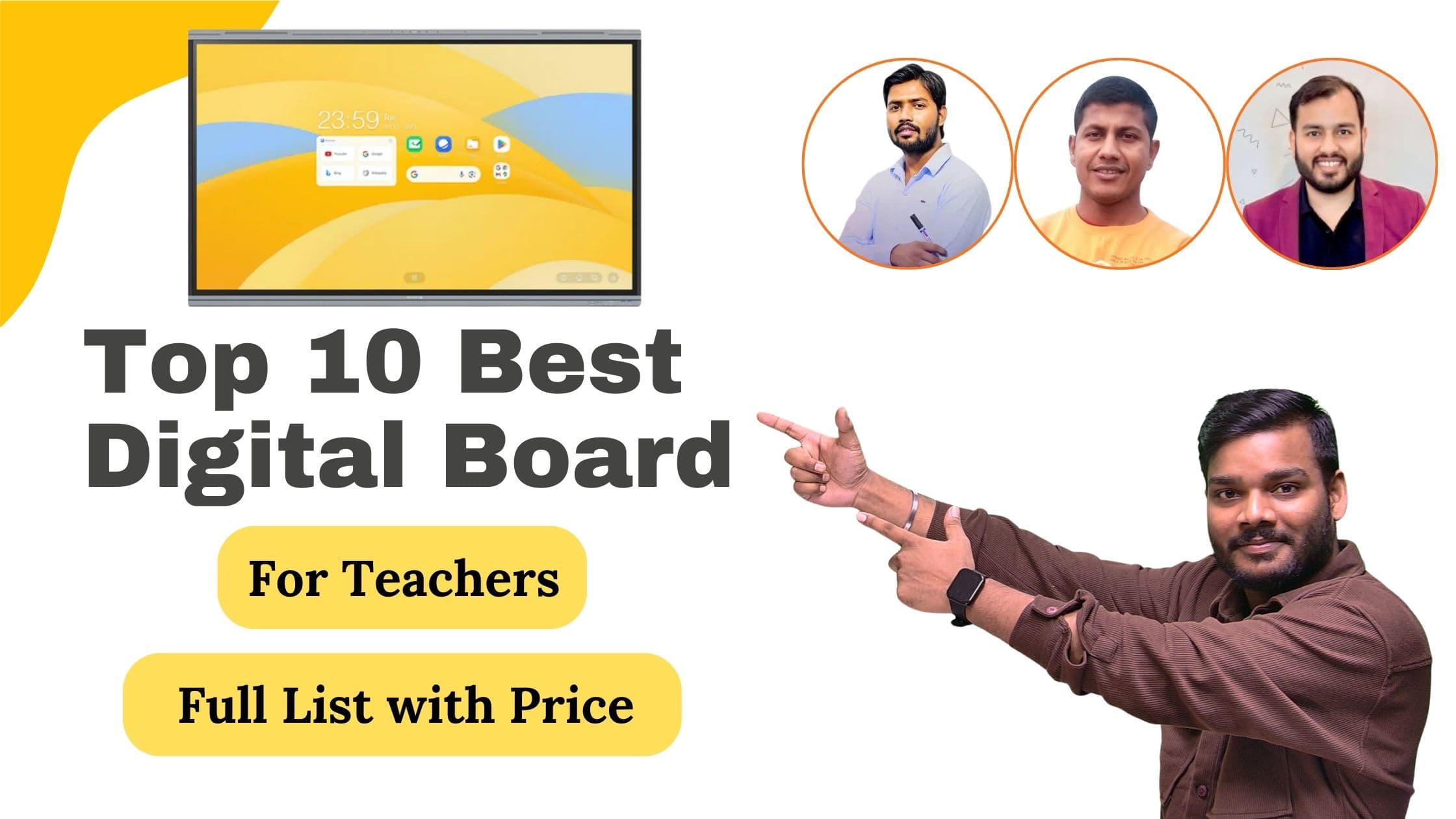 Top 10 Best Digital Board For Teaching - Full List